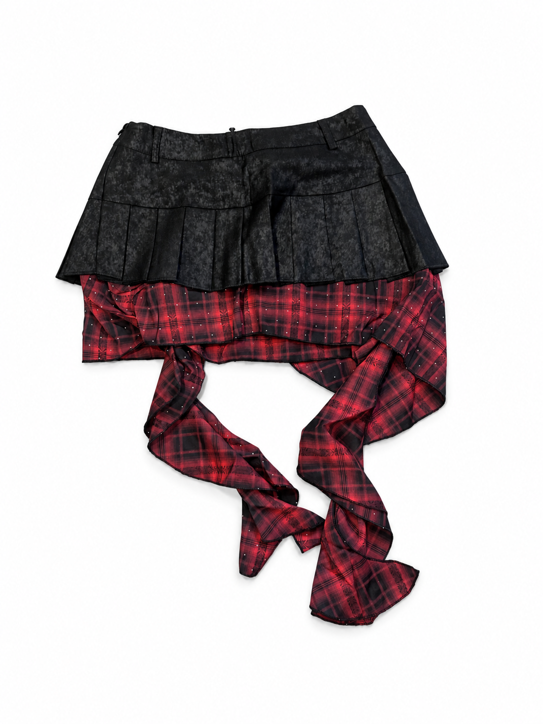 Chain Pleats Skirt A672