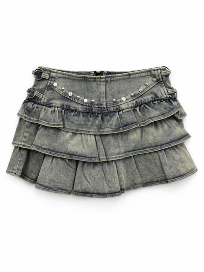 Tier Mini Skirt A491