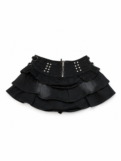 Tier Mini Skirt A491