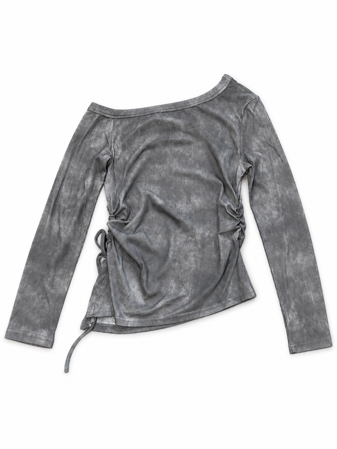 Washed Ruched Top A675