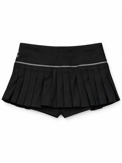 Studded Pleats Skirt A678