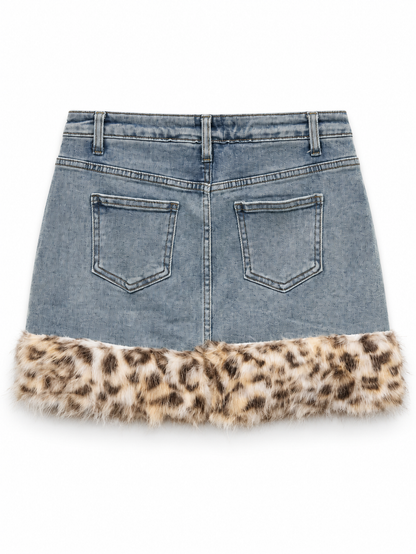 Wild Edge Denim Skirt A447
