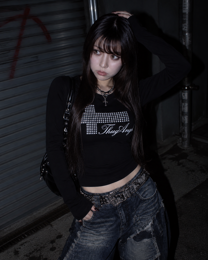 Fallen Angel Long Sleeve Top A717