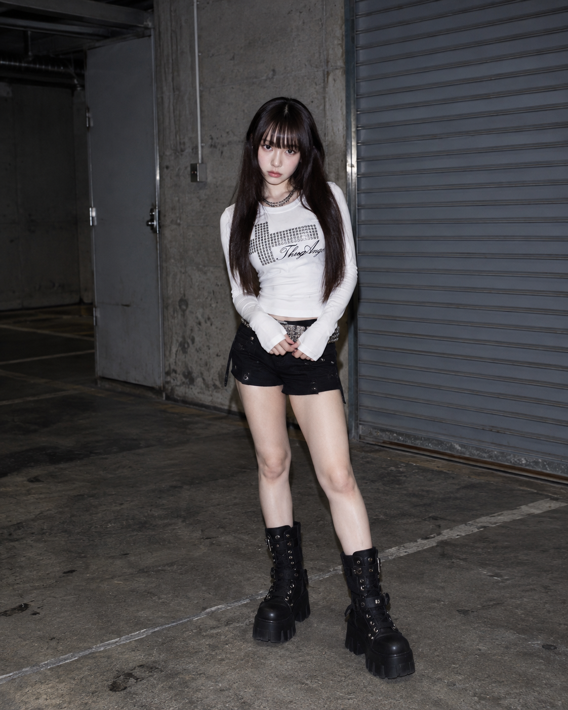 Fallen Angel Long Sleeve Top A717