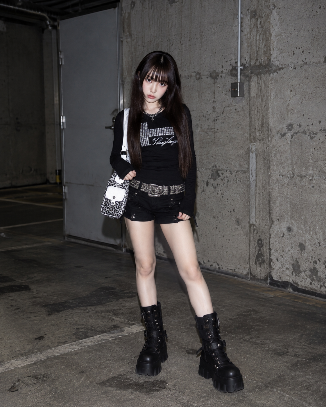 Fallen Angel Long Sleeve Top A717