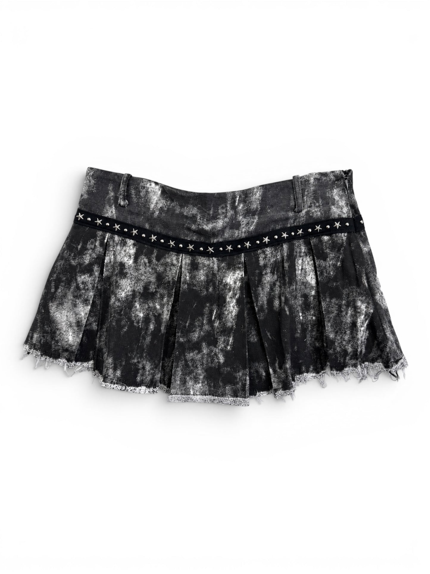 Stud Belt Mini Skirt A502