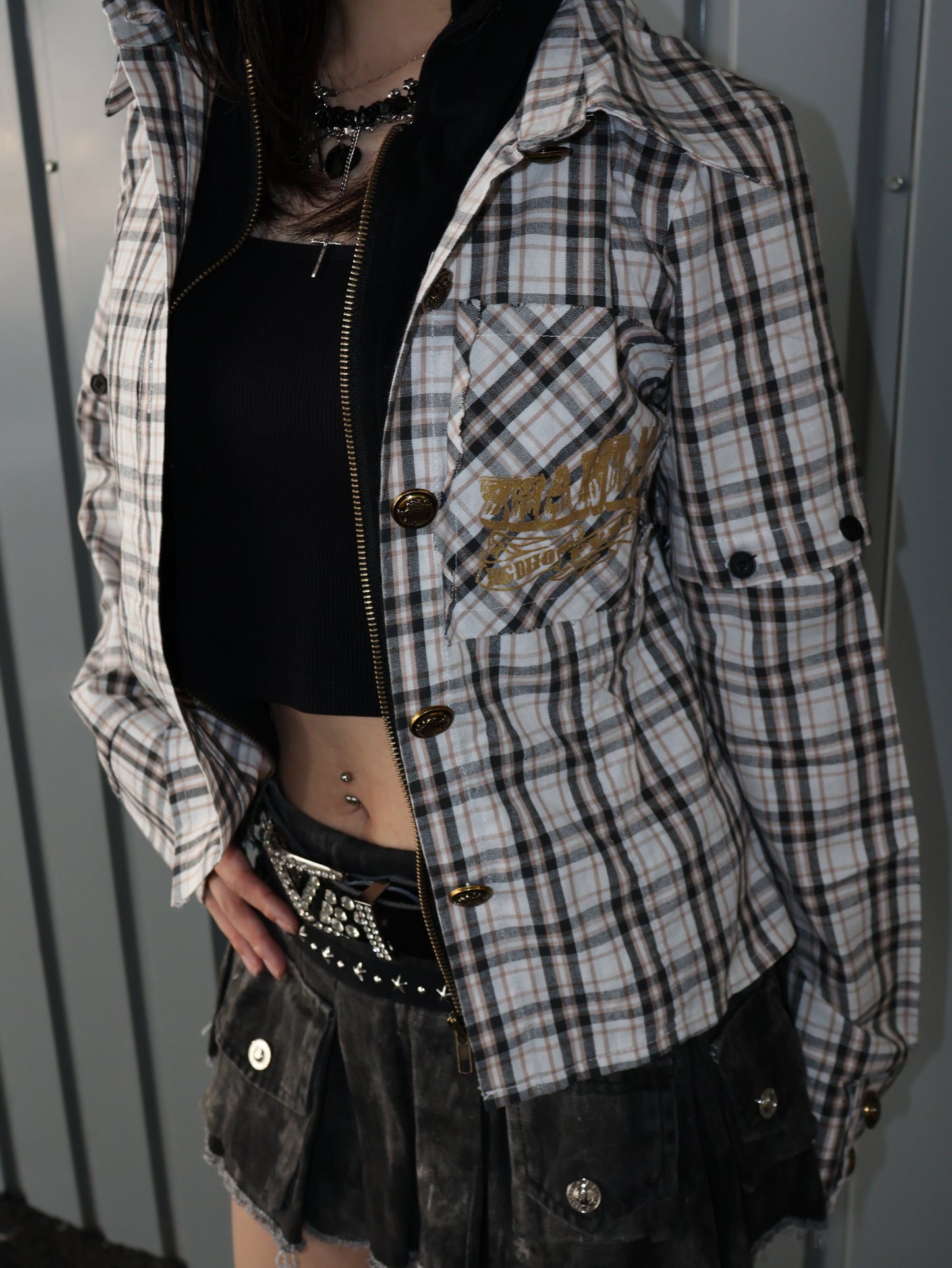 Riot Check Jacket A503