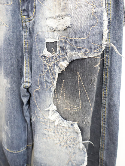 Ruin Cross Denim  A532