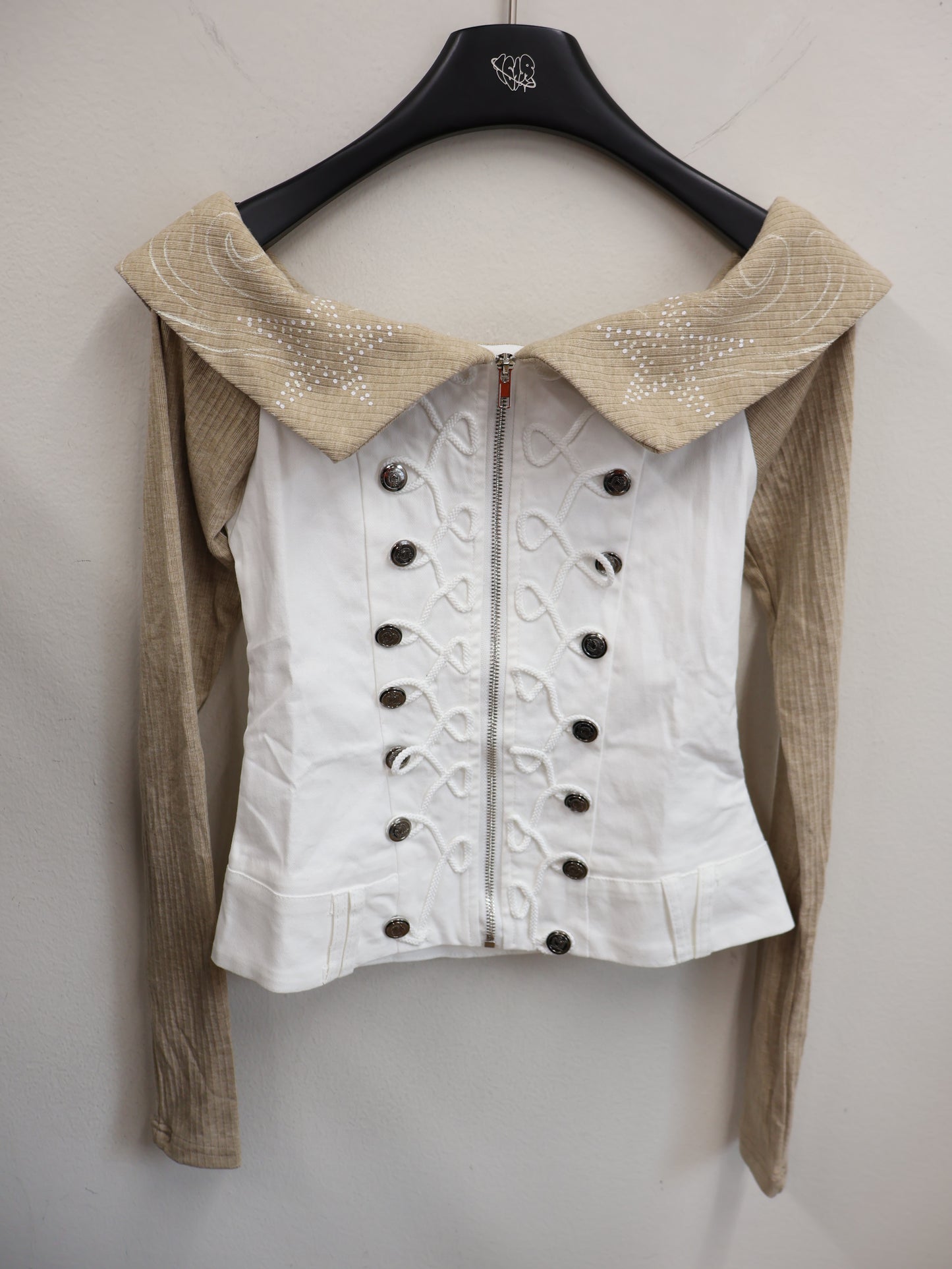 Corset Button Top A514