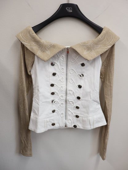 Corset Button Top A514