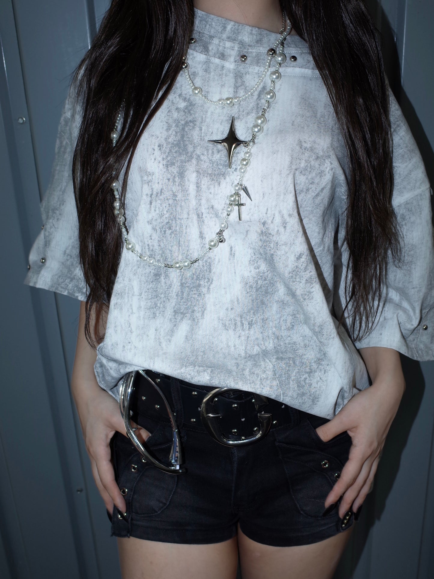 25-K195 sts loose tee A546
