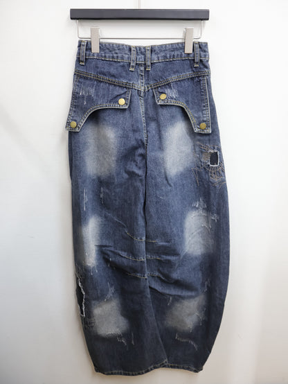 Ruin Cross Denim  A532