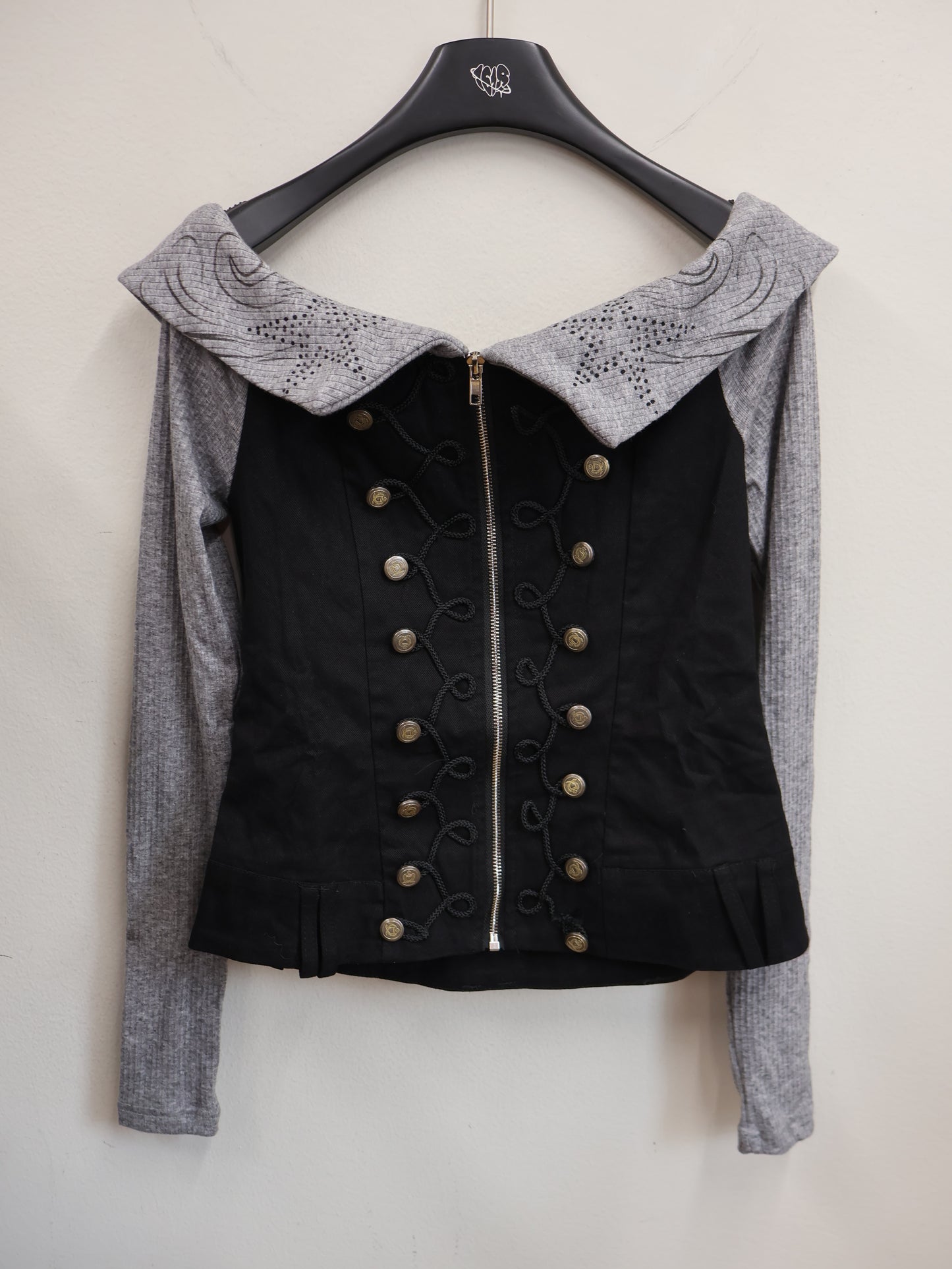 Corset Button Top A514
