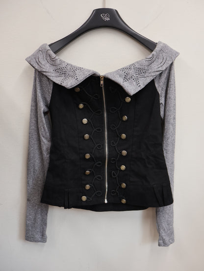 Corset Button Top A514