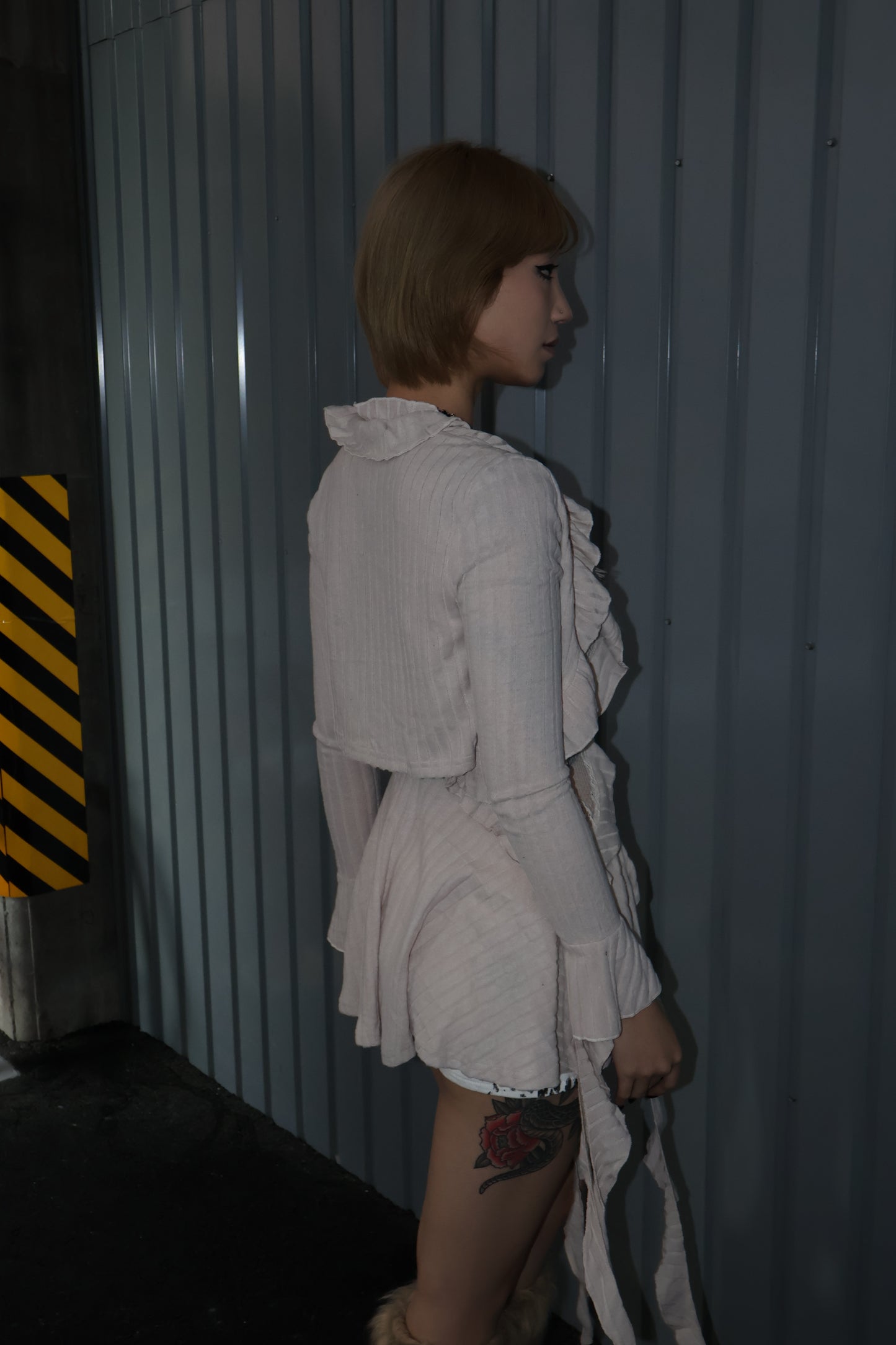 Gothic Ruffle cardigan A423