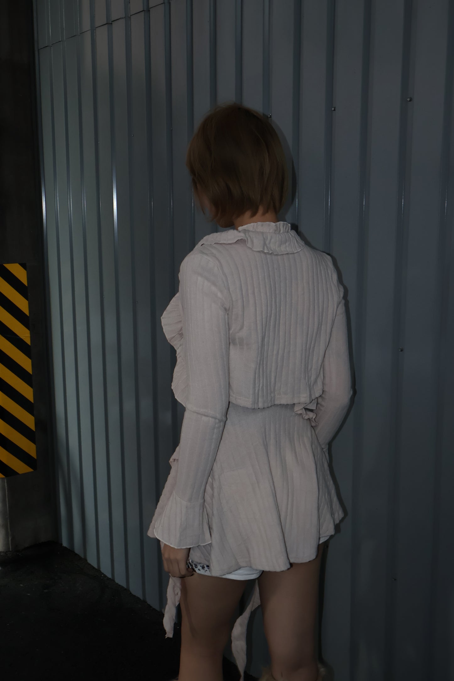 Gothic Ruffle cardigan A423