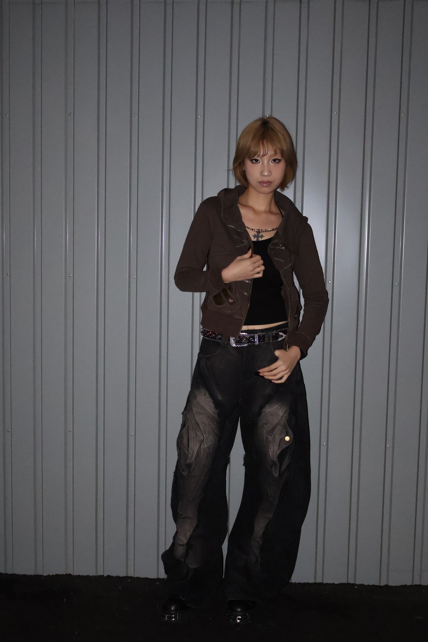 25-926 Slash Zip Hoodie A425