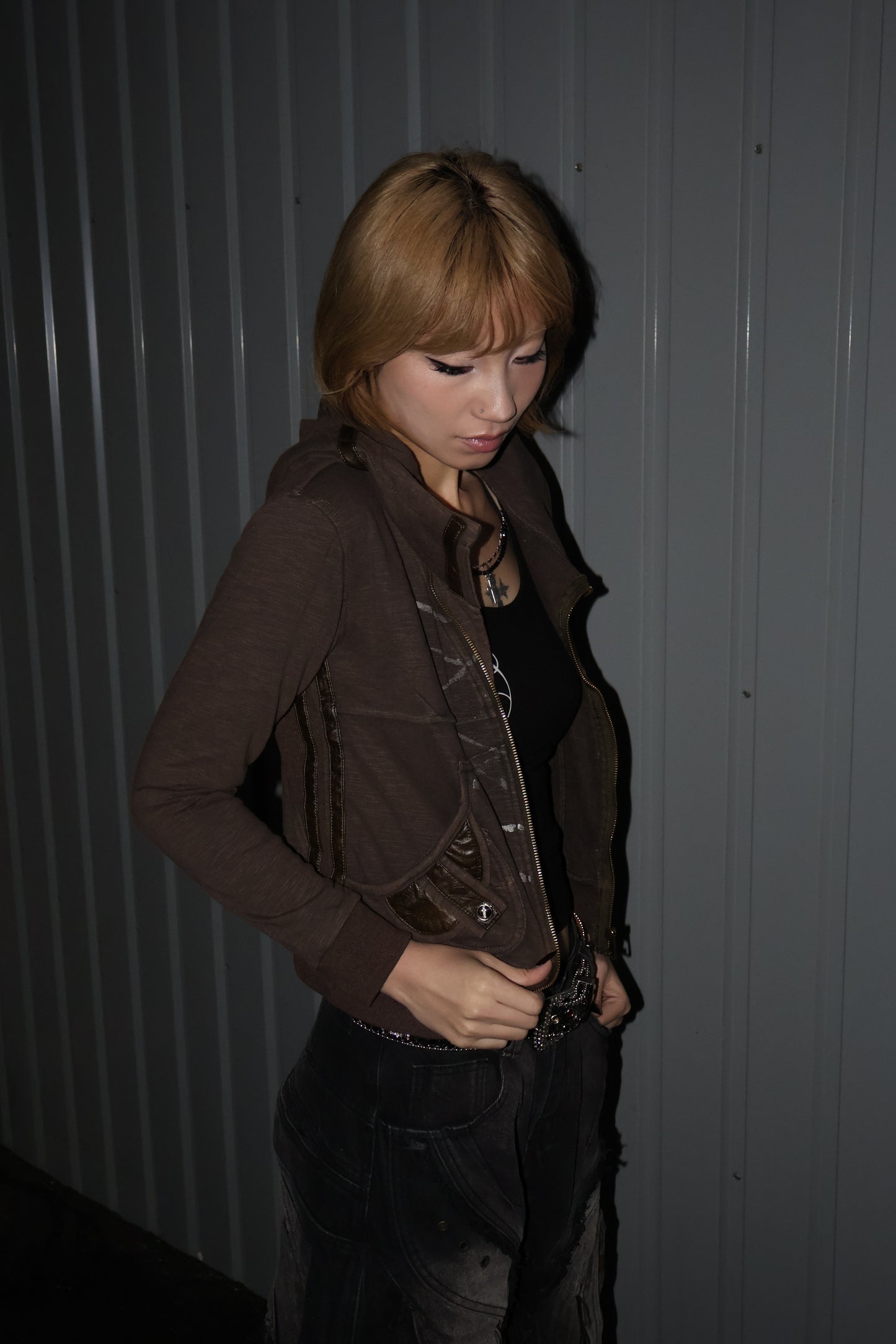 25-926 Slash Zip Hoodie A425