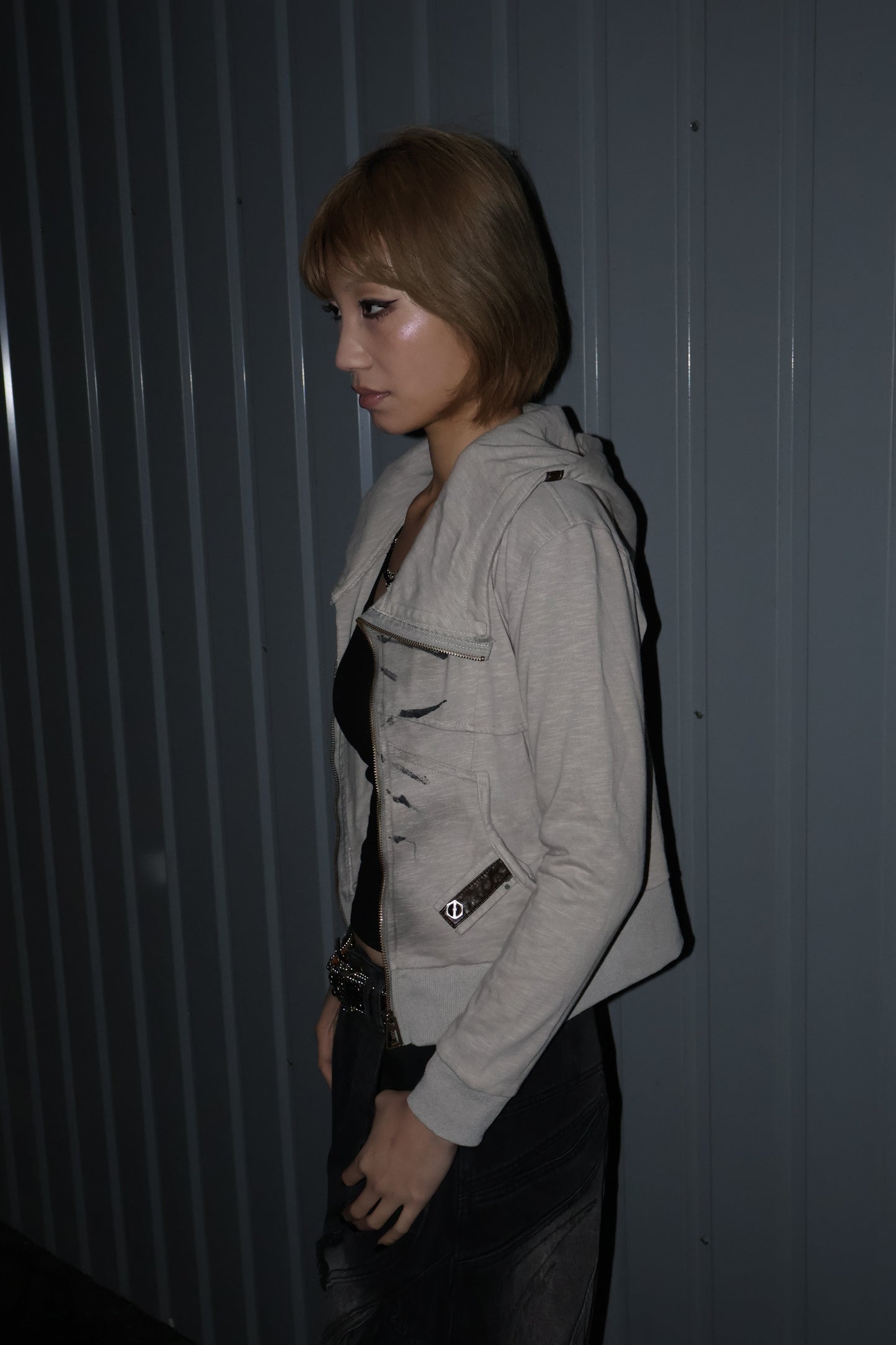 25-926 Slash Zip Hoodie A425