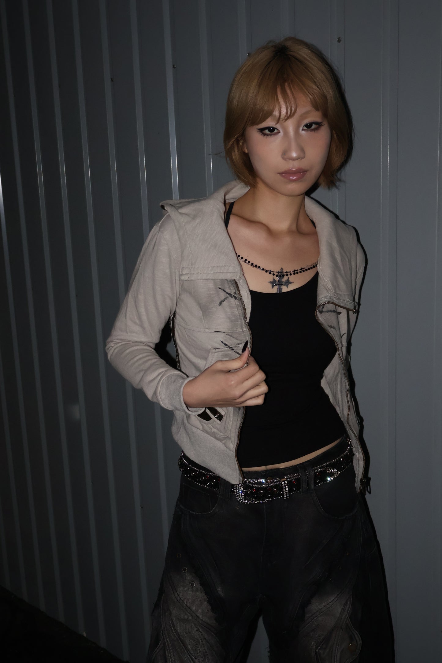 25-926 Slash Zip Hoodie A425