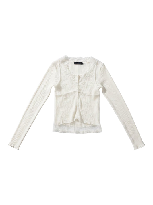 25-K22 layered lace L/S A606