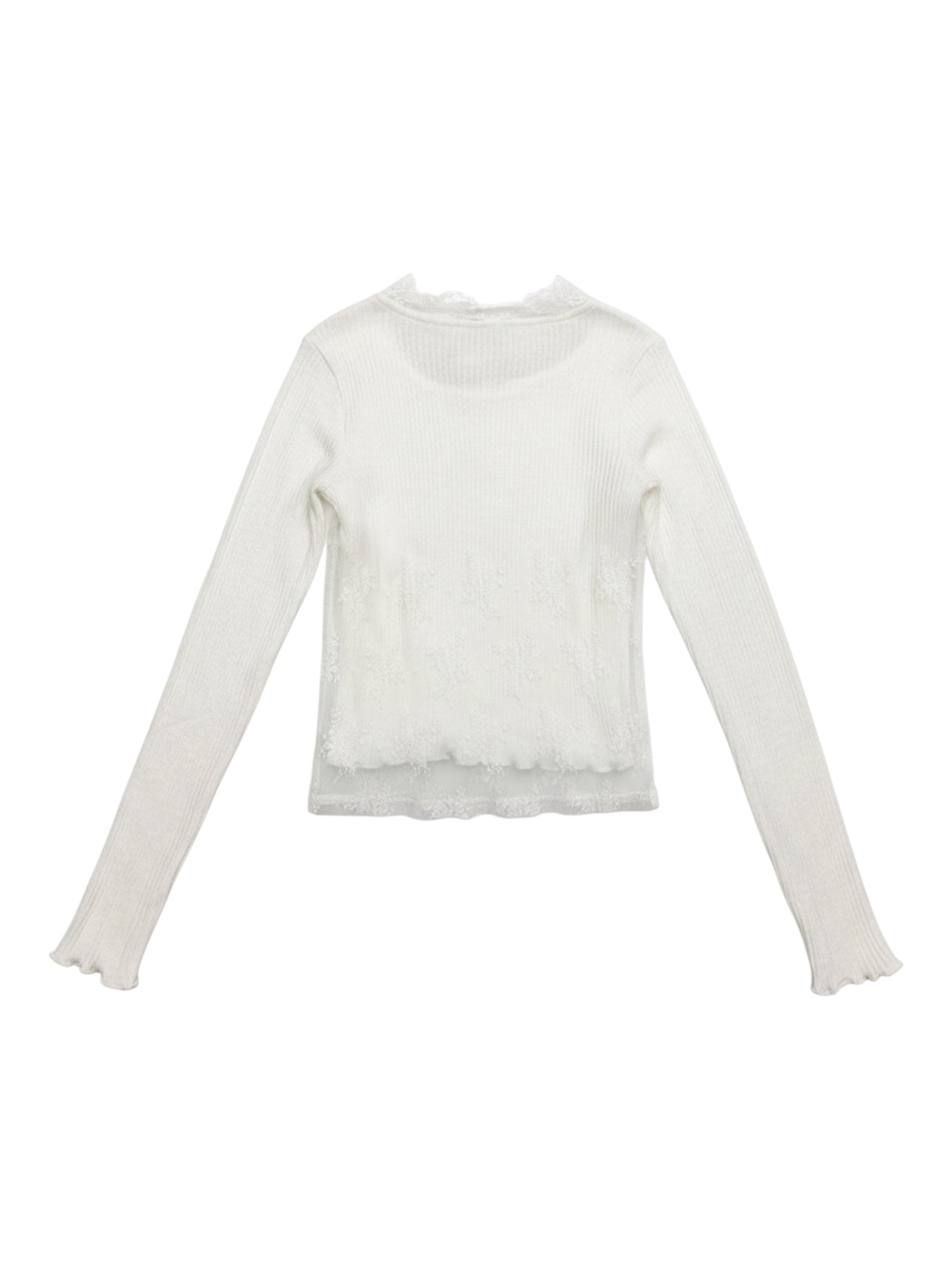25-K22 layered lace L/S A606