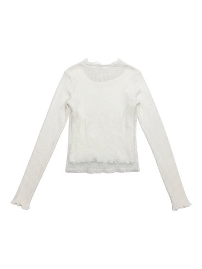 25-K22 layered lace L/S A606