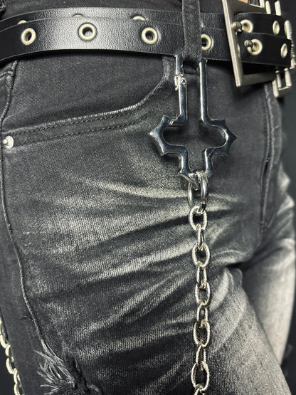 Cross Snake Chain　A693