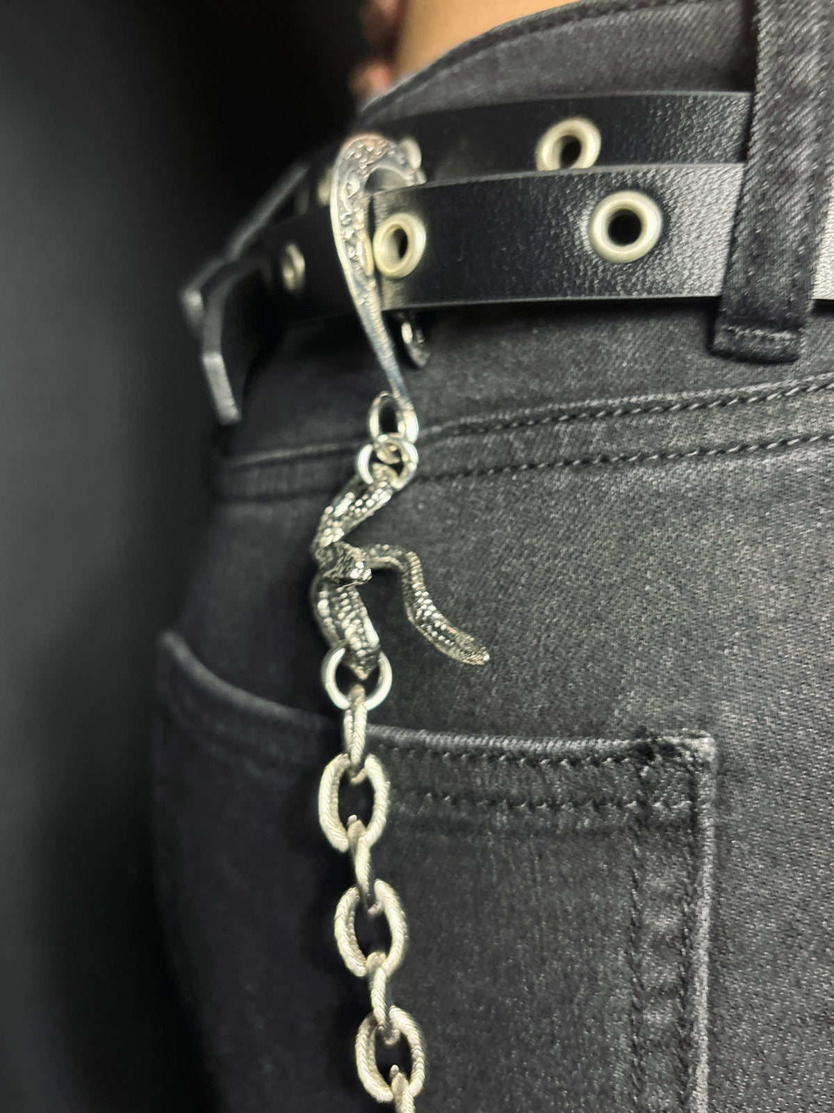 Cross Snake Chain　A693