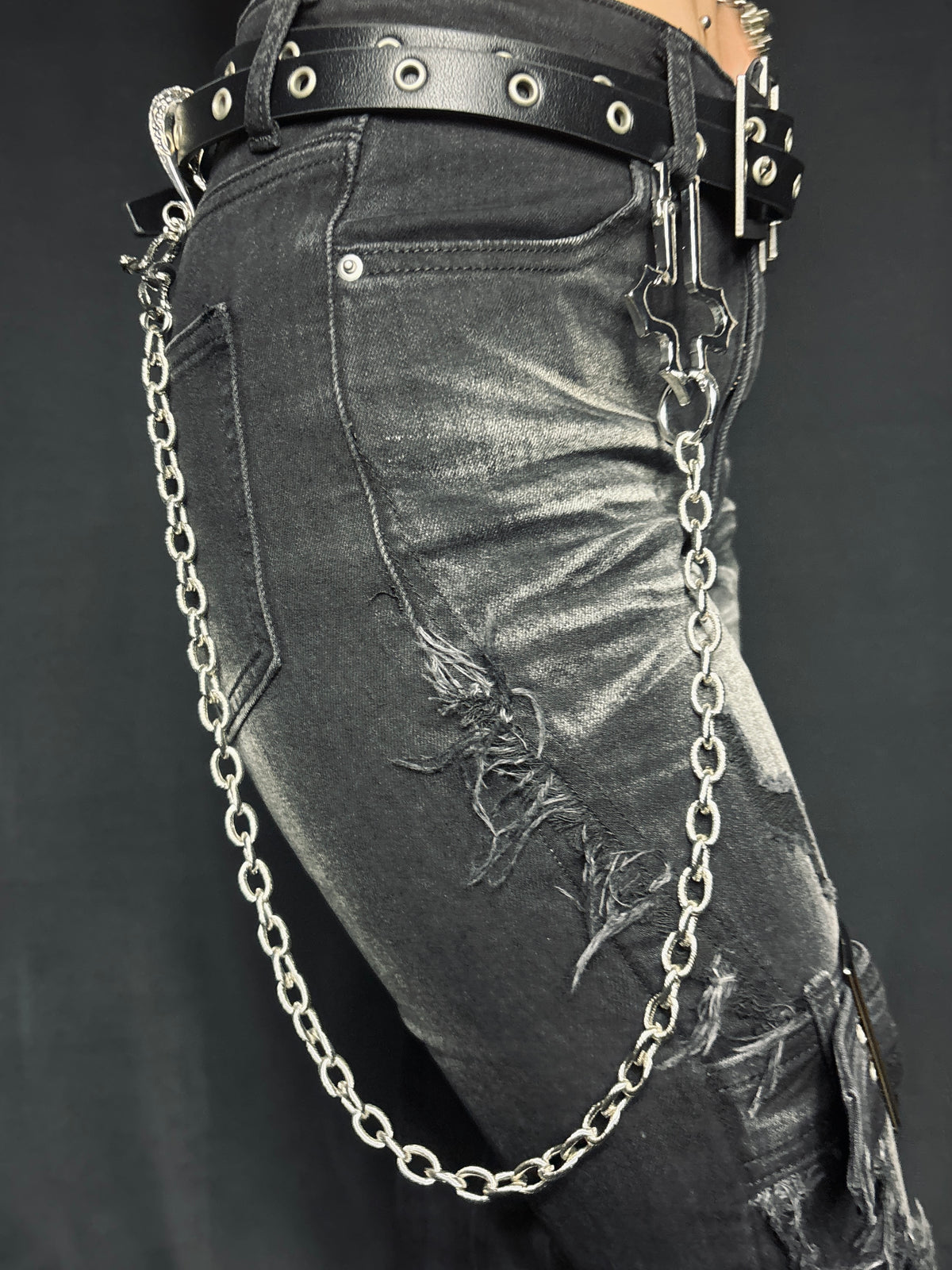 Cross Snake Chain　A693