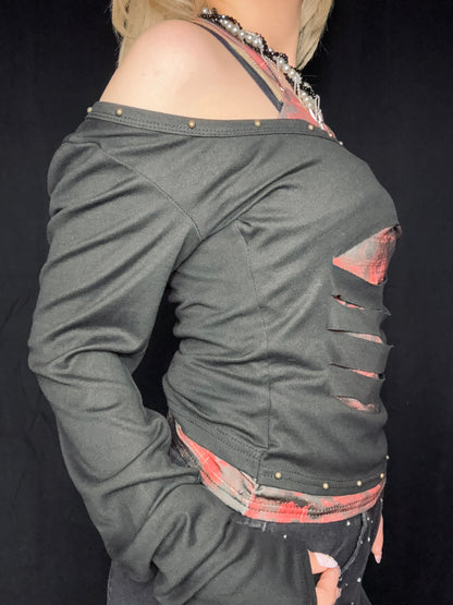 Rift Cutout Top A483