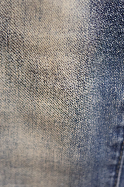 Stap flare cargo denim A264