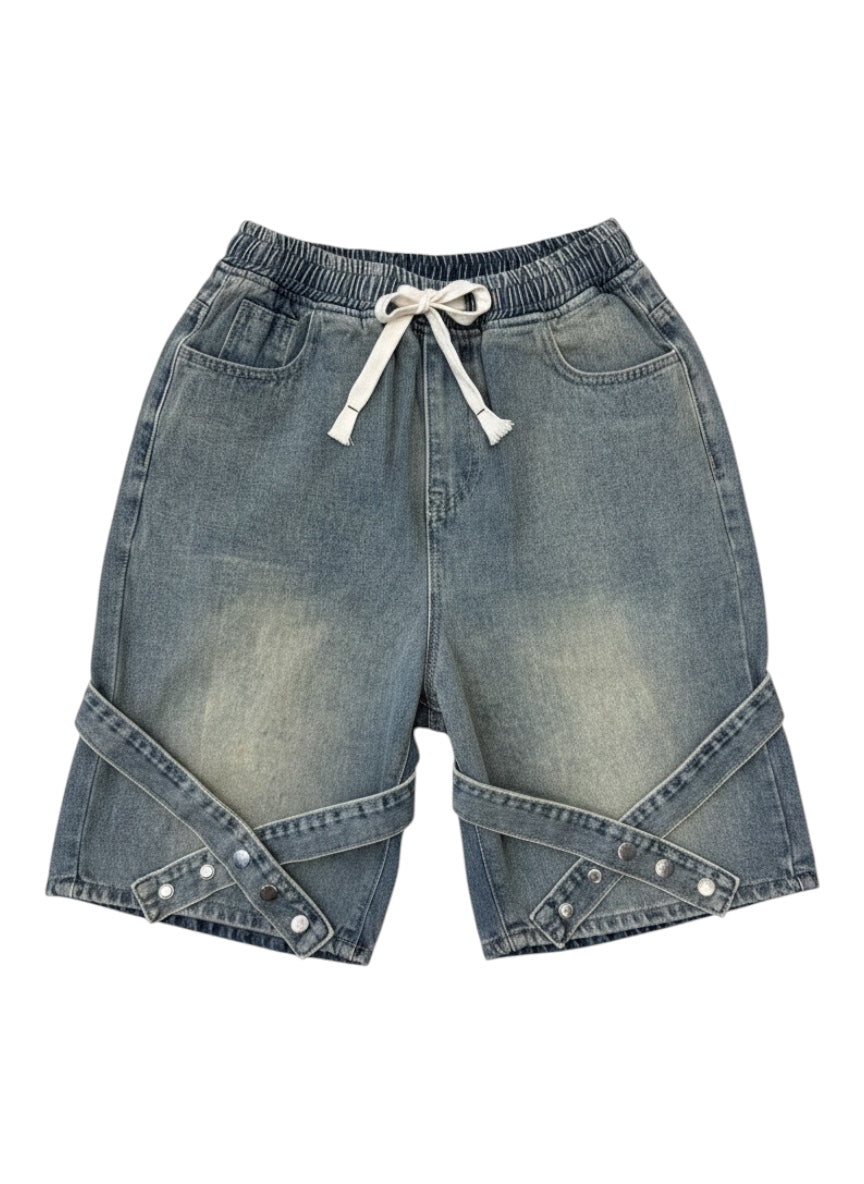 knee belt shorts A655