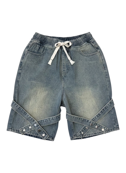 knee belt shorts A655