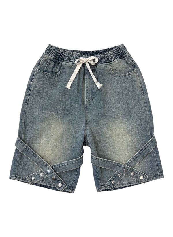 knee belt shorts A655