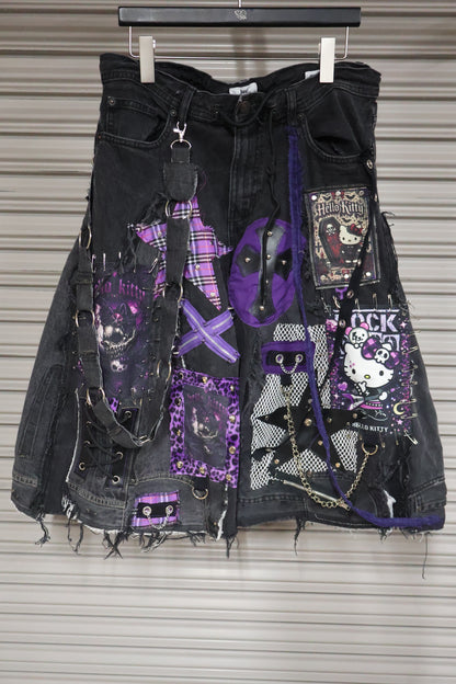 RE: Ash Washed Patch Denim RA694