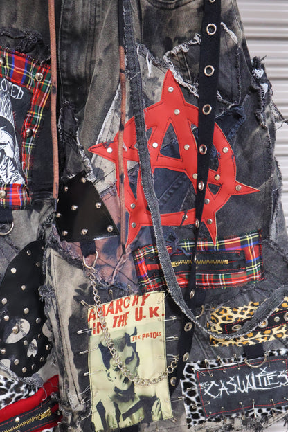 RE: Ash Washed Patch Denim RA693