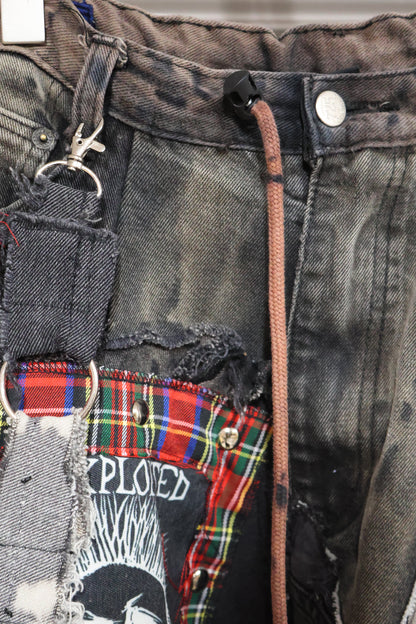 RE: Ash Washed Patch Denim RA693