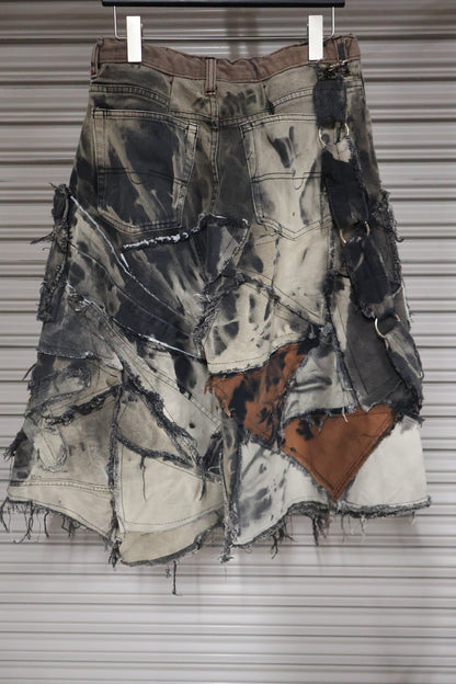 RE: Ash Washed Patch Denim RA693