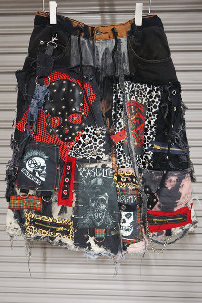 RE: Ash Washed Patch Denim RA692
