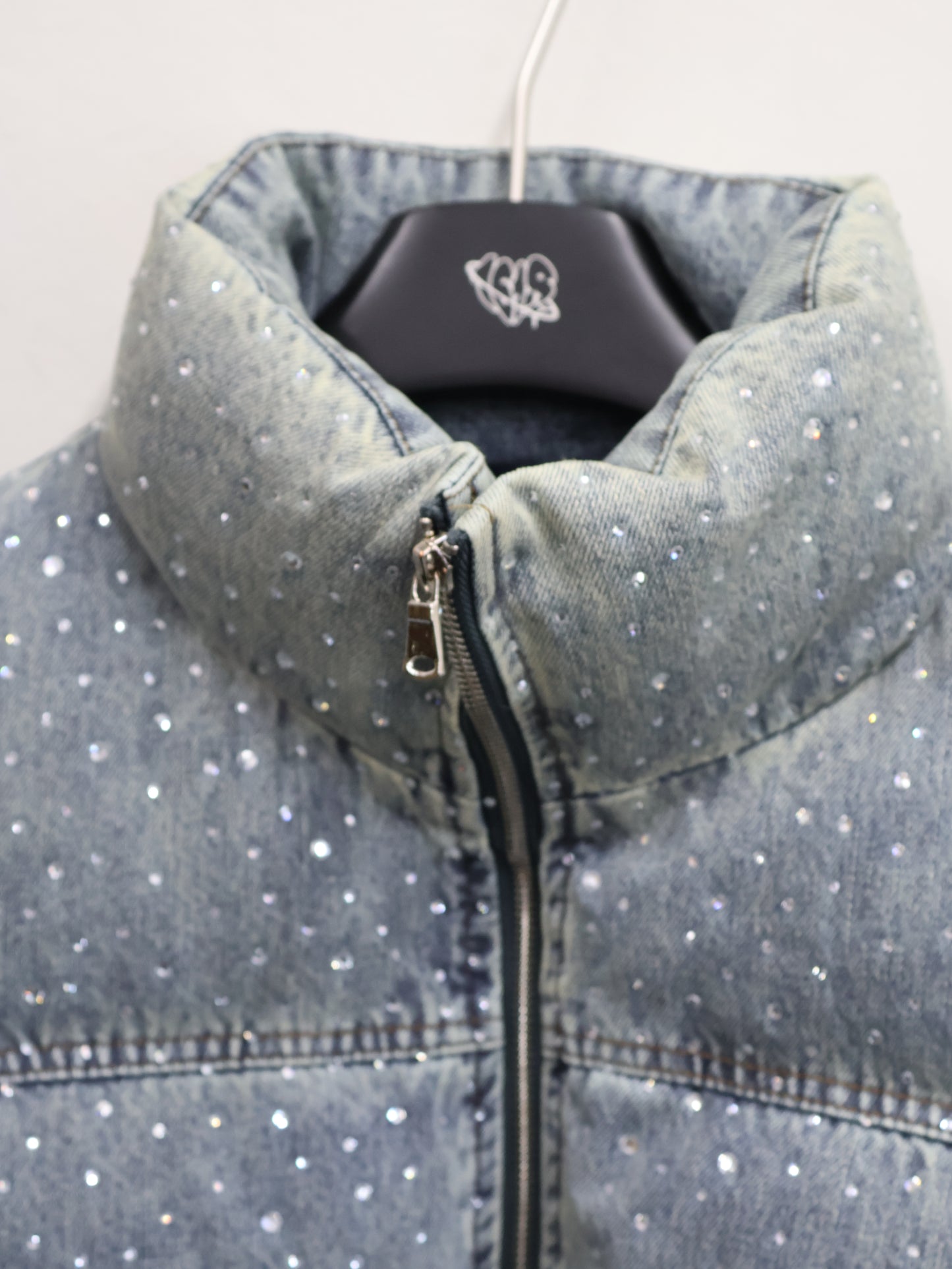 Frost denim Puff A461