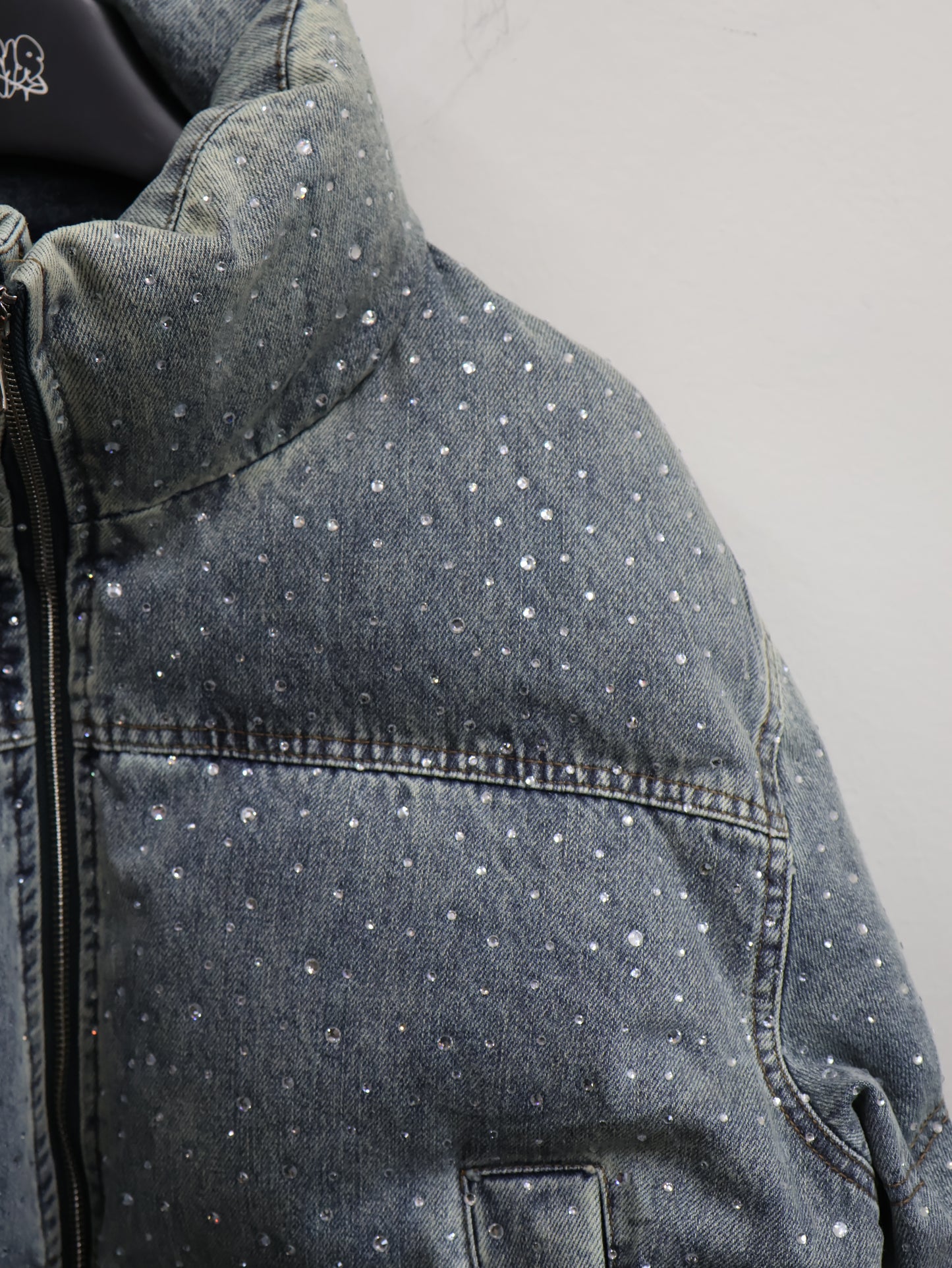 Frost denim Puff A461