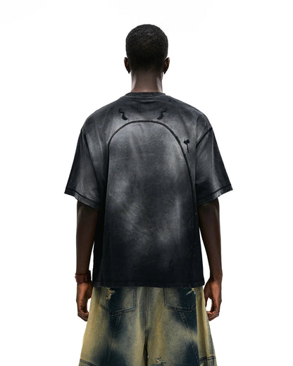 PERSONSOUL MYTHICAL BEAST TOTEM DISTRESSED T-SHIRT