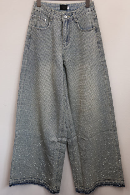 24-K18
stone loose denim A173