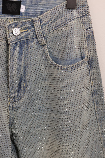 24-K18
stone loose denim A173