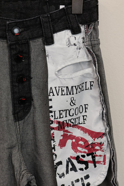 Graffiti Patch Pants A271