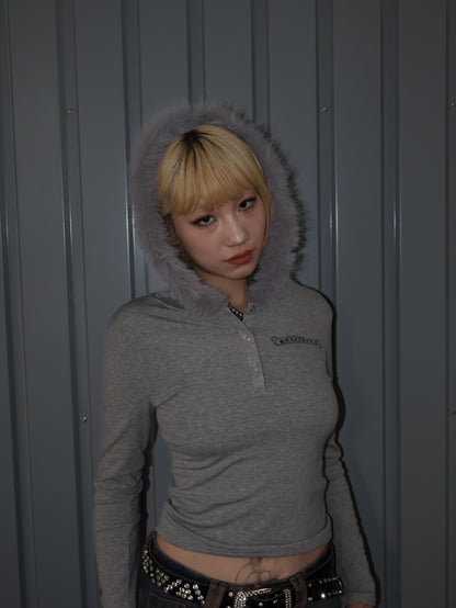 Fur Zip L/S A468