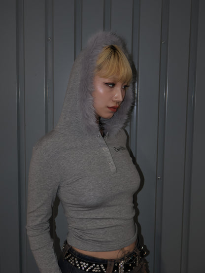 Fur Zip L/S A468