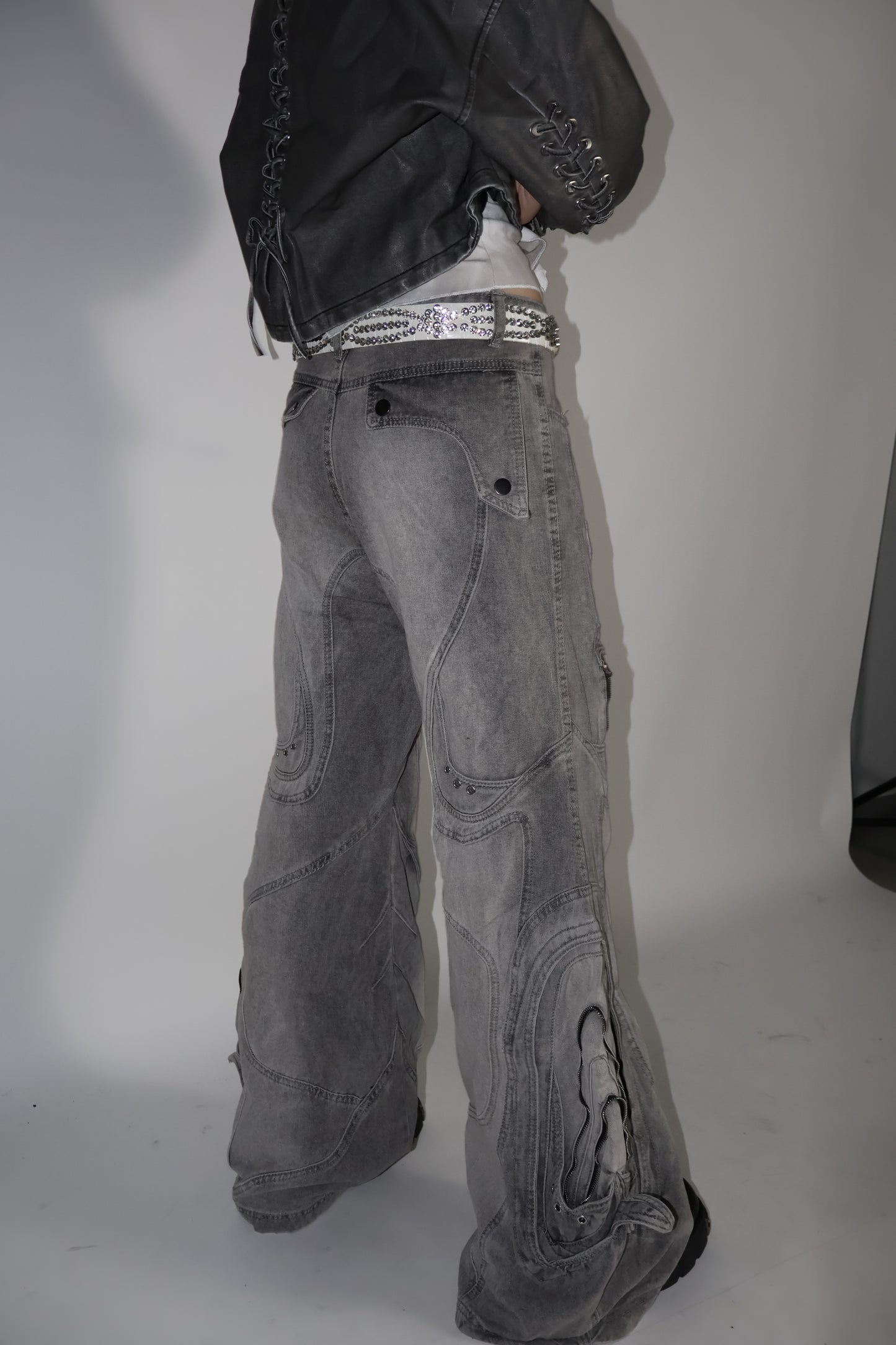25-937 Steel Wide Pants A332