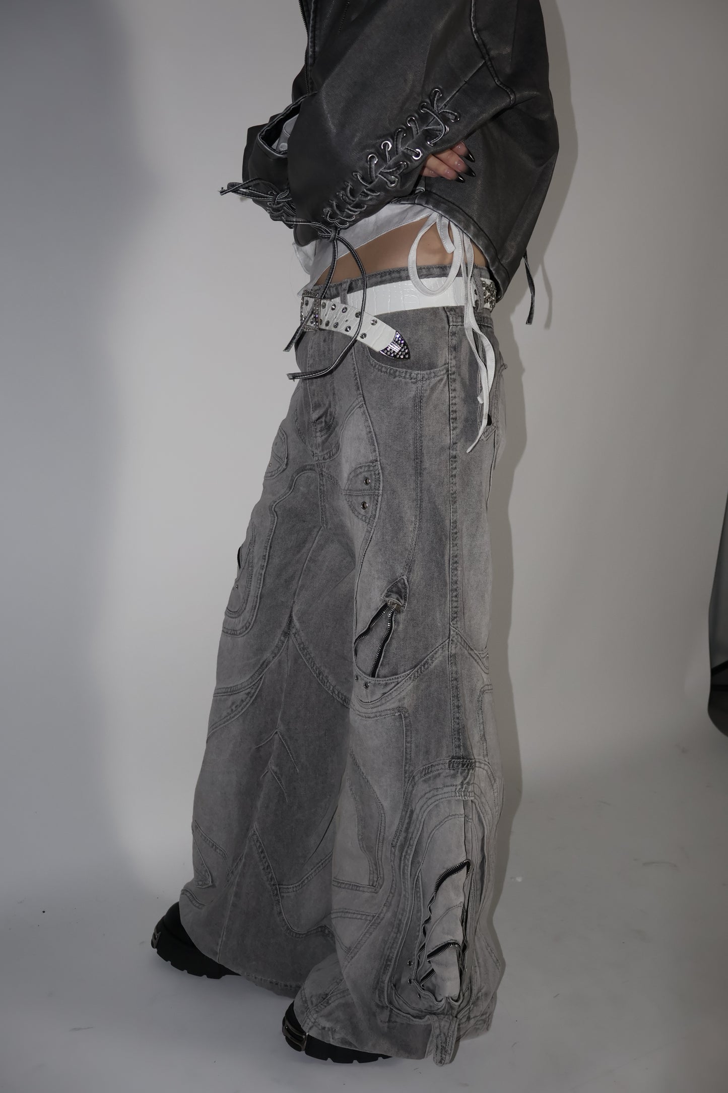 25-937 Steel Wide Pants A332